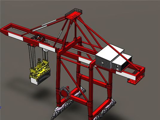 Shipyard Port STS Gantry Crane 80 Ton Container Handling Crane