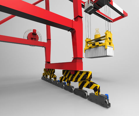 30t 40t 50t Shipping Container Gantry Crane STS Gantry Crane For Container Handling