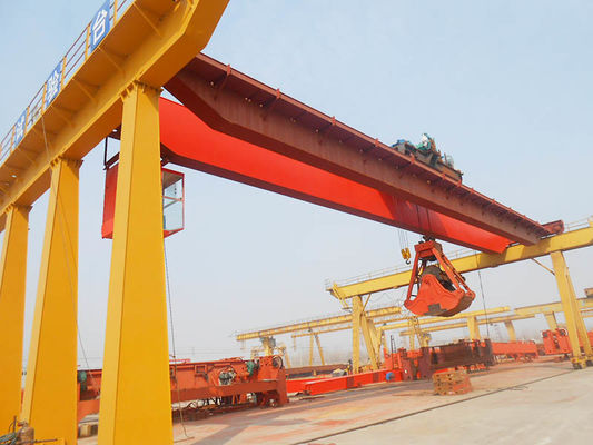 15000kg 15t Gantry Grab Crane Automatic Lifting For Material Handing