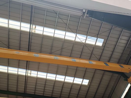 5T 10T 15T 20T Single Beam Overhead Crane Single Girder 7KW-60KW  Power
