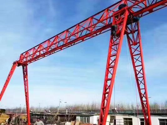 5000kg 10000kg Single Beam Gantry Crane Single Girder Gantry Crane Adjustable Height