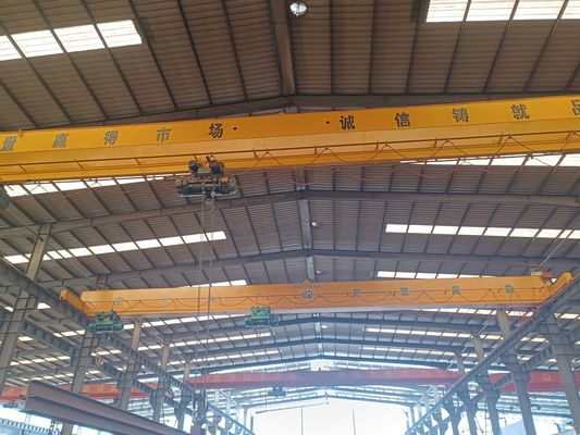 Loading Unloading Single Beam Crane 10Ton 15Ton Single Girder Bridge Crane