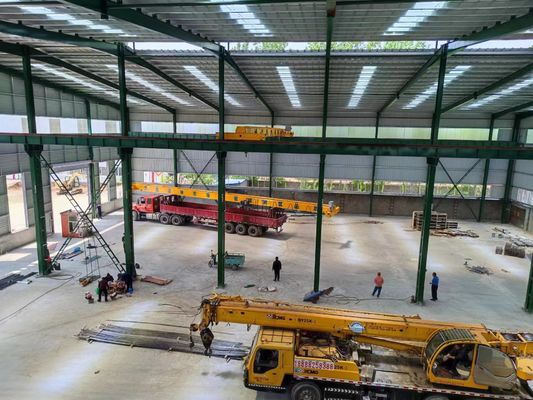 5 Ton 15 Ton 20 Ton 25 Ton Single Girder Overhead Crane For Workshop