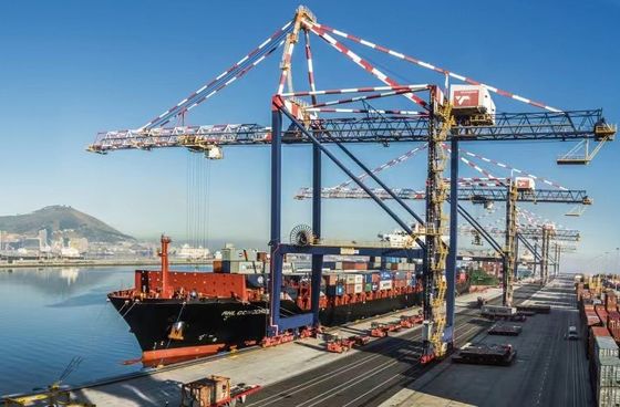 Ship To Shore Container Crane Mobile Harbor Crane For Workshop Loading And Unloading