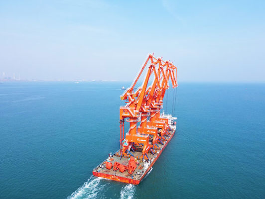 80TON Portal Slewing Crane Four Link Portal Harbour Crane Customizable