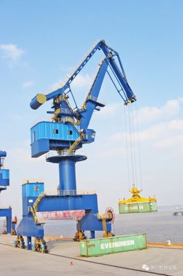 Customized Gantry Harbour Portal Crane 40 Ton 60 Ton Terminal Crane