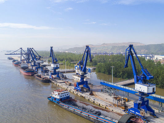 Ship Unloading Portal Harbor Crane Container Terminal Crane Custom