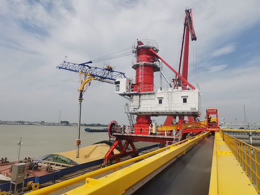 Bulk Cargo Ship Unloader Crane Harbour Mobile Cranes 35 Ton 40 Ton 50 Ton