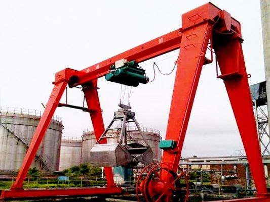 Remote Controlled Mobile Harbor Crane 10t 15t Overhead Gantry Crane